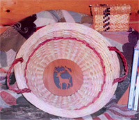 Karen Booth's Braided Handle Basket