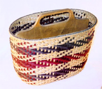 Julie Kleinrath's Plaid Magazine Basket